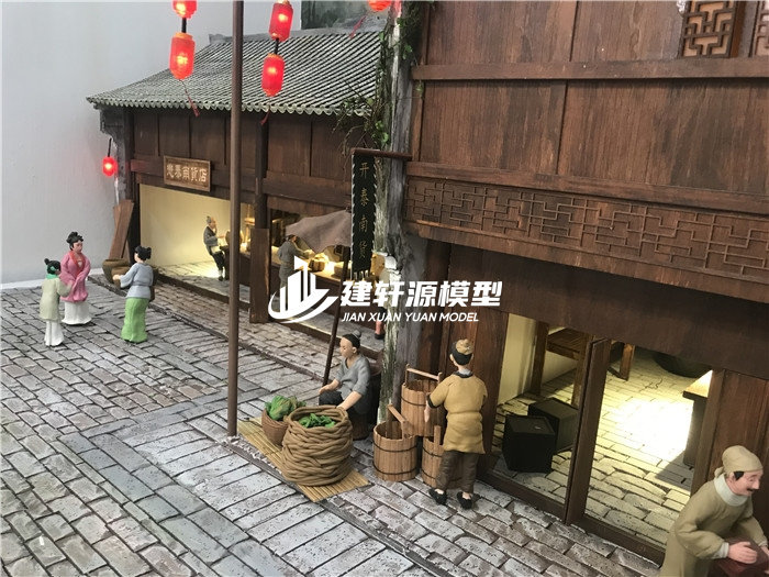 上虞·汤普老街微缩场景